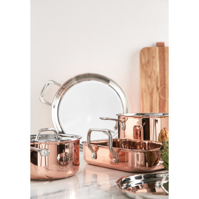 VINGA Baron copper saucepan