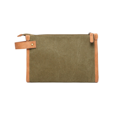 VINGA Bosler GRS recycled canvas toiletry bag