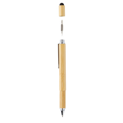 Bamboo 5-in-1 toolpen