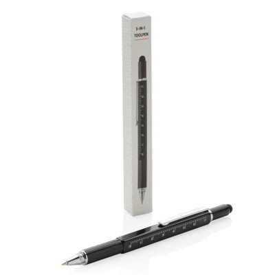 5-in-1 aluminium toolpen