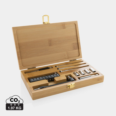 Carvine 21 pcs bamboo tool set