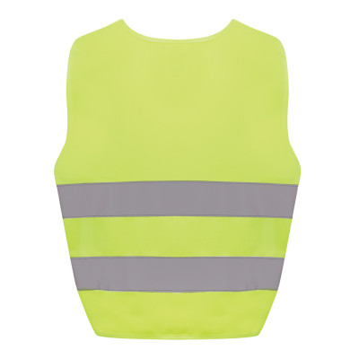 GRS recycled PET high-visibility safety vest 3-6 years