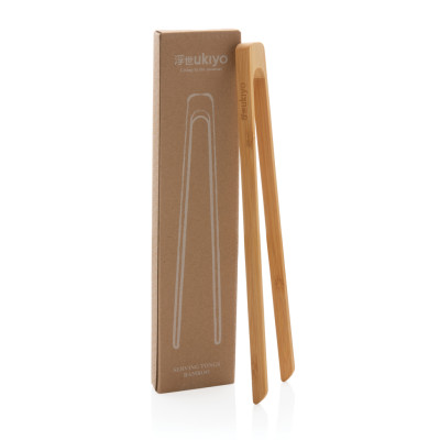 Ukiyo bamboo serving tongs