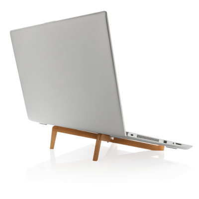 Bamboo portable laptop stand