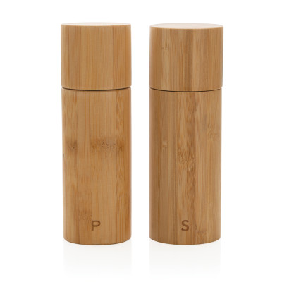 Ukiyo bamboo salt and pepper mill set