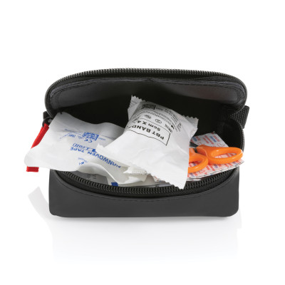 RCS recycled nubuck PU pouch first aid set mailable