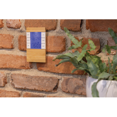 Utah RCS rplastic and bamboo weather station