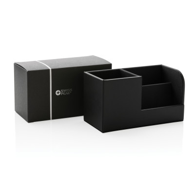 Swiss Peak RCS recycled PU Desk organiser