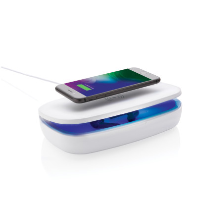 UV-C steriliser box with 5W wireless charger