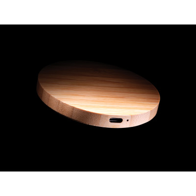 Bamboo 15W wireless charger