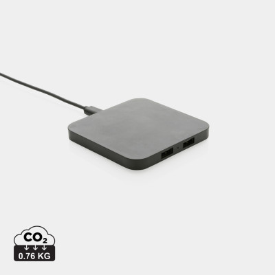  RCS perdirbto plastiko 10 W belaidis įkroviklis su USB prievadais