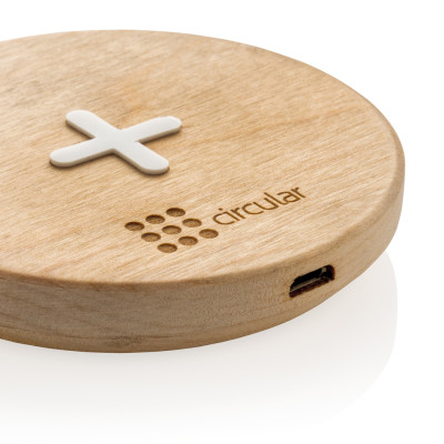 5W wood wireless charger