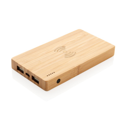 Bamboo 4.000 mAh belaidis 5W Powerbank