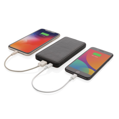 Tusca 10.000 mAh PU powerbank