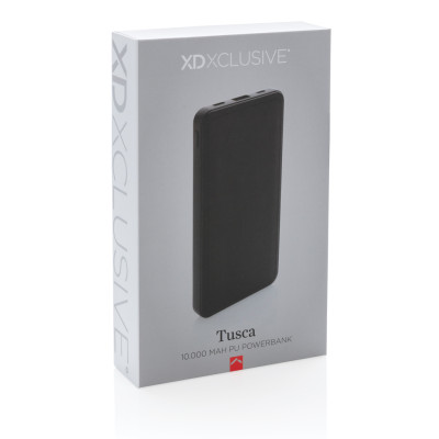 Tusca 10.000 mAh PU powerbank