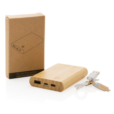 Bamboo 5000 mAh maitinimo blokas