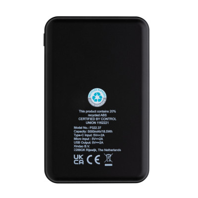  RCS perdirbto plastiko 5 000 mAh maitinimo blokas