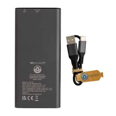  Terra RCS perdirbtas 20 W aliuminio maitinimo blokas 20 000 mAh