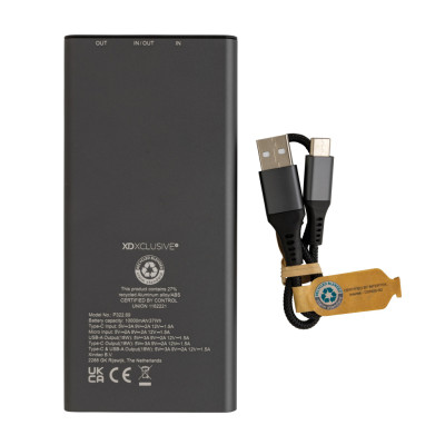  Terra RCS perdirbtas 18 W aliuminio maitinimo blokas 10 000 mAh