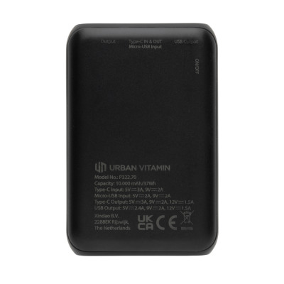 Urban Vitamin Alameda 10.000 mAh 18W PD powerbank