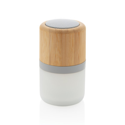 Bamboo colour changing 3W speaker light