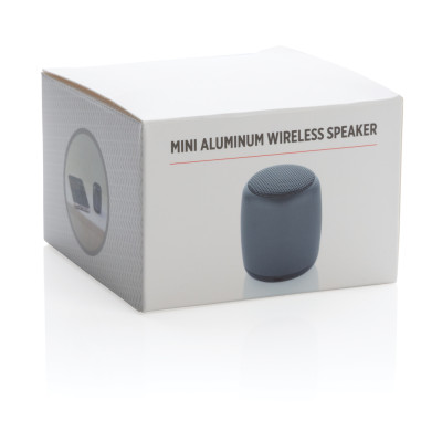 Mini aluminium wireless speaker