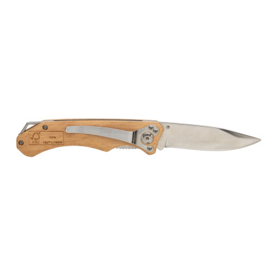 Wooden outdoor knife