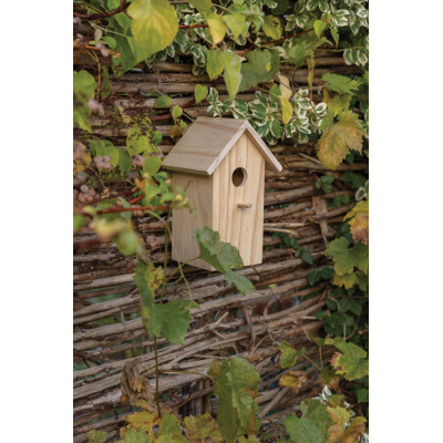 Wooden birdhouse