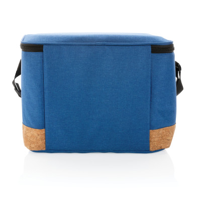 Impact AWARE™ XL RPET two tone cooler bag with cork detail