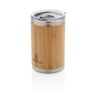 Bamboo coffee to go tumbler