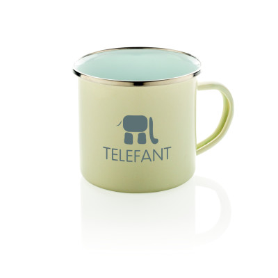 Vintage enamel mug