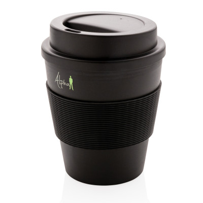 Reusable Coffee cup with screw lid 350ml