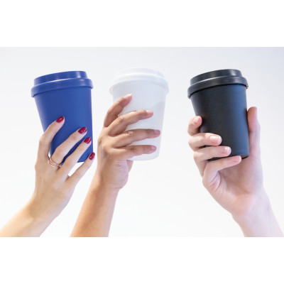 Reusable double wall coffee cup 300ml