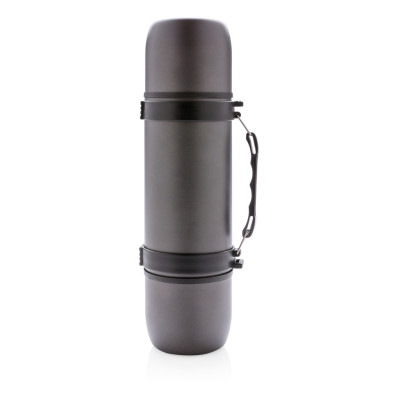 Vacuum flask with 2 cups