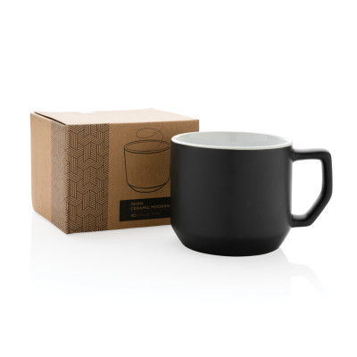 Ceramic modern mug 350ml