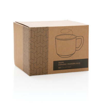 Ceramic modern mug 350ml