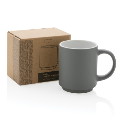 Ceramic stackable mug 180ml