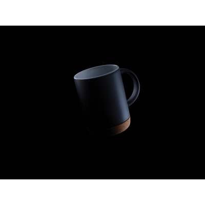 Ceramic mug with cork base 280ml