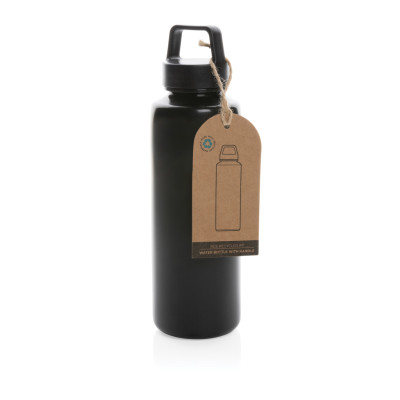 RCS certified recycled PP water bottle with handle