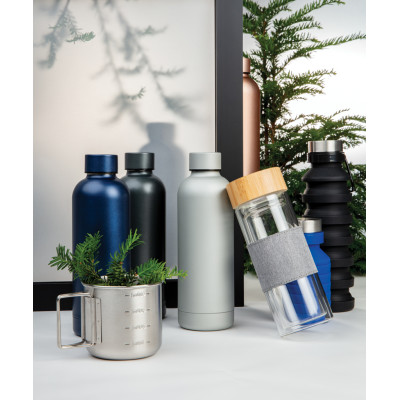 Impact stainless steel double wall vacuum bottle