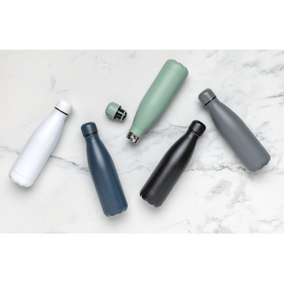 Solid colour vacuum stainless steel bottle 500 ml