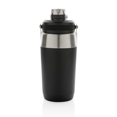 Vacuum stainless steel dual function lid bottle 500ml