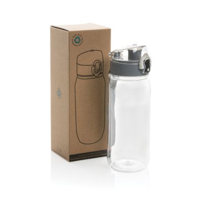 Yide RCS Recycled PET leakproof lockable waterbottle 600ml