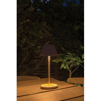 Pure Glow RCS usb-rechargeable recycled plastic table lamp