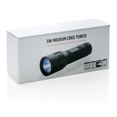 3W medium CREE torch