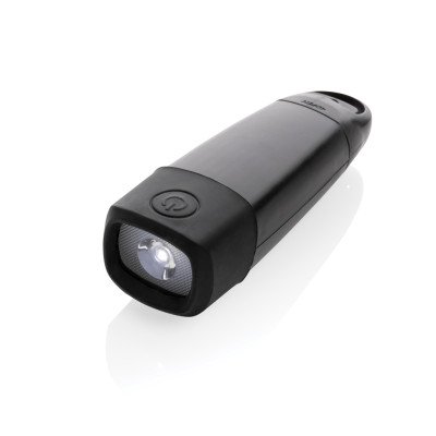 Lightwave RCS rplastic USB-rechargeable torch with crank