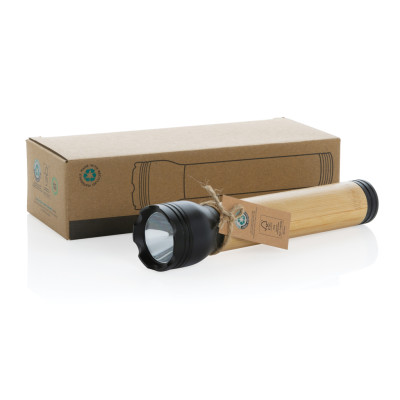 Lucid 5W RCS certified recycled plastic & bamboo torch