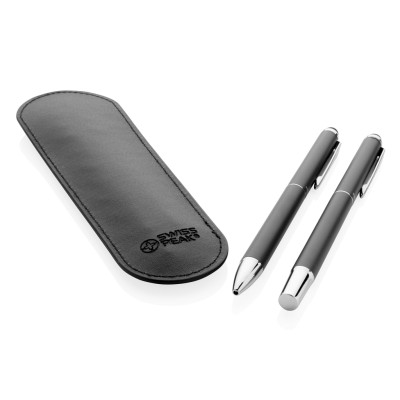 Swiss Peak deluxe pen set in PU pouch