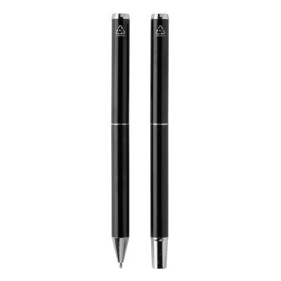 Swiss Peak Cedar RCS certified recycled aluminum pen set