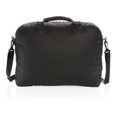 Fashion black 15.6" laptop bag PVC free